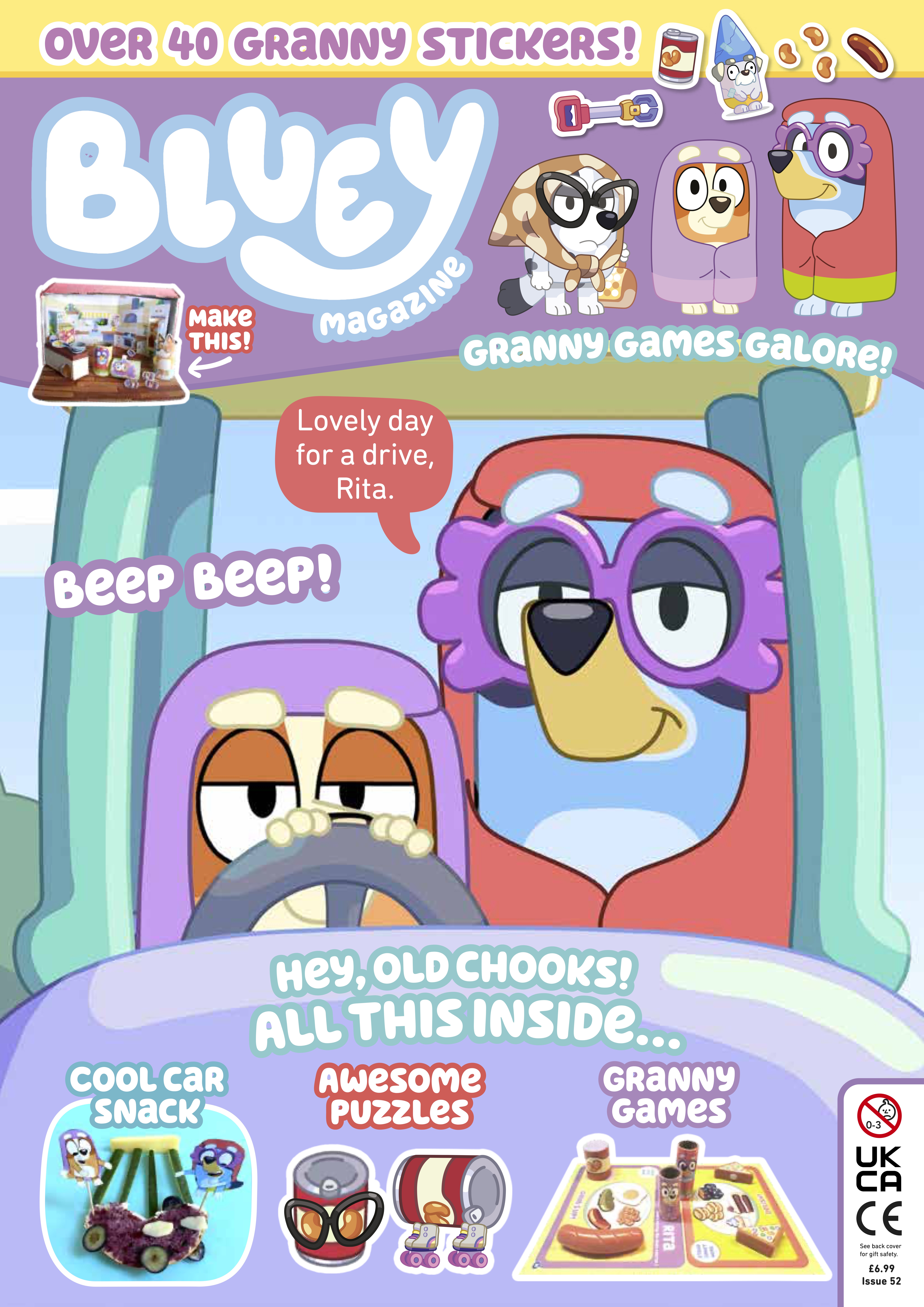 Cover of Bluey magazine